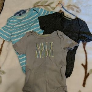 3 onesies